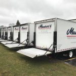 maurers truck fleet after washing by fleet cleaner